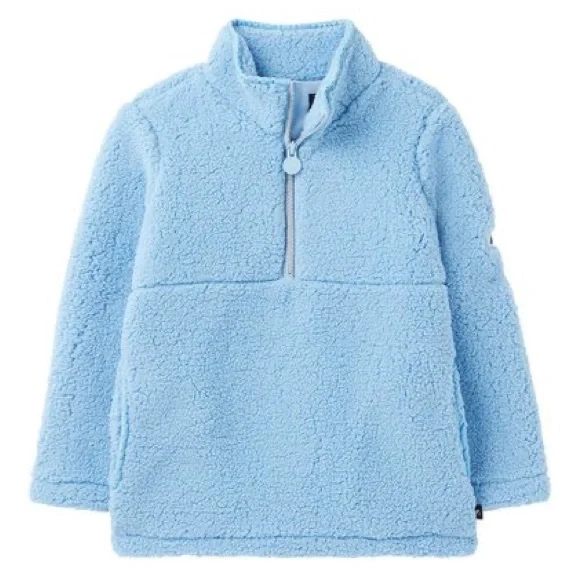 NWT Joules Poppie Cosy Fleece Light Blue - Picture 1 of 3